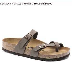 Birkenstock Mayari Sandals in Brown NWOT